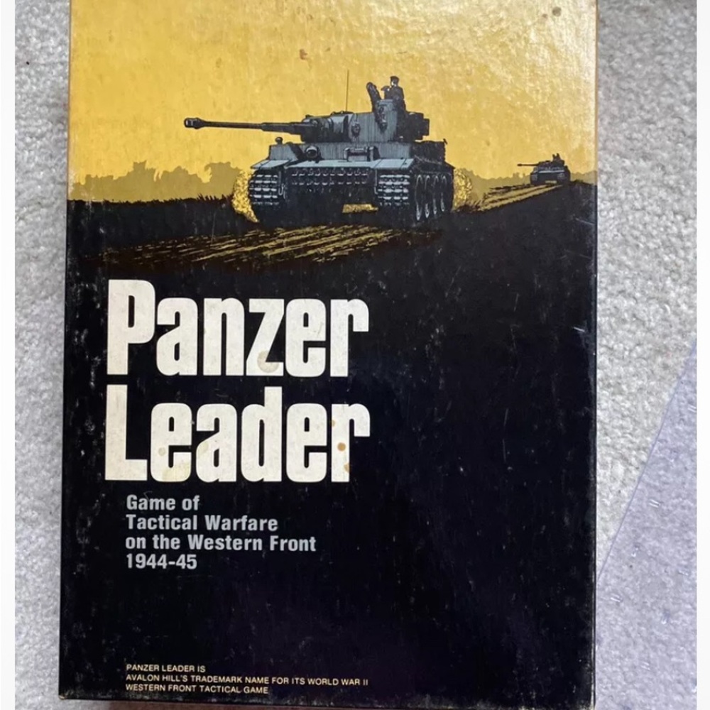 1974 Avalon Hill 812 Panzer Leader
WWII 1944-45 Tactical Game